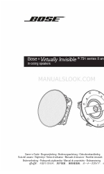 Bose Virtually Invisible 591 Series Посібник користувача