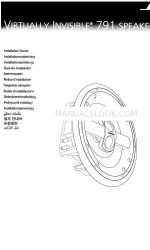 Bose Virtually Invisible 791 Посібник з монтажу