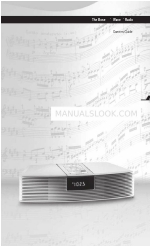 Bose Wave radio Series III Manuale d'uso