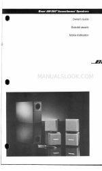 Bose AM-500 Acoustimass Kullanıcı El Kitabı
