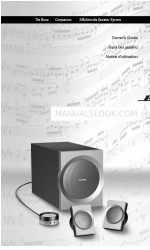 Bose Companion 3 Owner's Manual