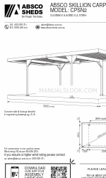 ABSCO SHEDS CPSN2 Manuale