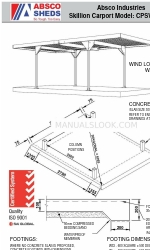 ABSCO SHEDS CPSW33 マニュアル