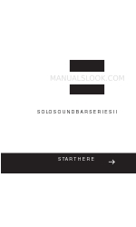 Bose SOLO SOUNDBAR II Series Manuale