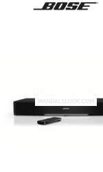 Bose Solo TV Sound Руководство по эксплуатации