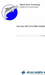 Atlas Elektronik Marine Sonic Technology Sea Scan ARC Scout MKII Installatiehandleiding