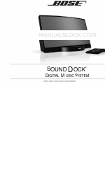 Bose SOUNDDOCK PORTABLE DIGITAL MUSIC SYSTEM Manuale d'uso