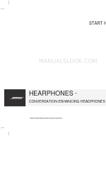 Bose hearphones Start Here Manual