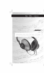 Bose Mobile On-Ear Headset Manual do utilizador