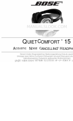 Bose QC15 Owner's Manual