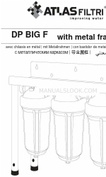 Atlas Filtri DP BIG F DUO 빠른 시작 매뉴얼