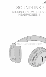 Bose SoundLink around-ear wireless headphones II Kullanıcı El Kitabı