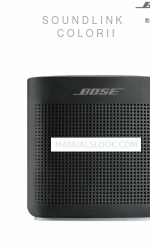 Bose SoundLink Bluetooth Mobile Speaker II Owner's Manual