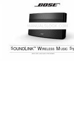 Bose SoundLink Wireless Music System Owner's Manual