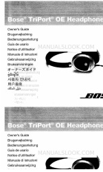 Bose TriPort OE Owner's Manual