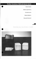 Bose Acoustimass Bass System Owner's Manual