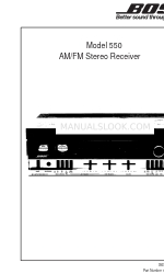 Bose LIFESTYLE 550 Service Manual