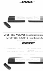 Bose LIFESTYLE T10 Operating Manual