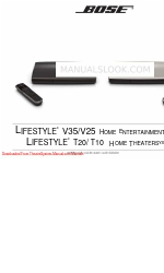 Bose LIFESTYLE T10 Manual