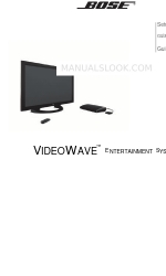 Bose VIDEOWAVE Manuel de configuration