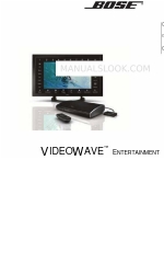 Bose VIDEOWAVE Manuel d'utilisation