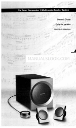 Bose Companion 3 Panduan Pemilik