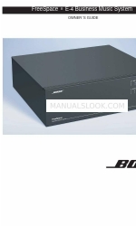 Bose FreeSpace E-4 Benutzerhandbuch