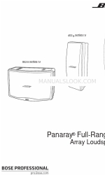 Bose Panaray 502A Installationshandbuch