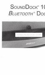 Bose SoundDock 10 Bluetooth 빠른 시작 매뉴얼