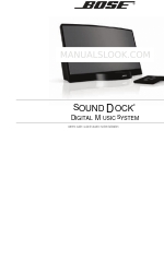 Bose SOUNDDOCK PORTABLE DIGITAL MUSIC SYSTEM Instrukcja obsługi