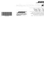 Bose SoundLink Wireless Music System Manuale d'uso (giapponese)