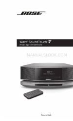Bose Wave SoundTouch IV series Посібник користувача