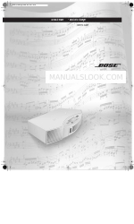 Bose Acoustic Wave music system Kullanıcı El Kitabı