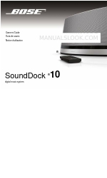 Bose SoundDock 10 Bluetooth Owner's Manual