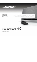 Bose SoundDock 10 Bluetooth Owner's Manual