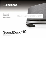 Bose SoundDock 10 Bluetooth Owner's Manual