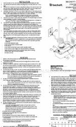 Beckett CB20 Короткий посібник