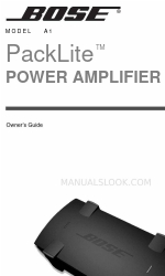 Bose PackLite A1 Посібник користувача