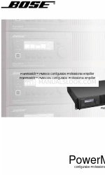 Bose PowerMatch PM8500N Посібник користувача