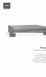 Bose PowerShare PS602 Instrukcja instalacji i obsługi