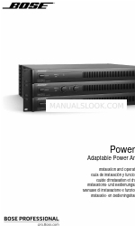 Bose PowerShare PS602 Посібник з монтажу та експлуатації