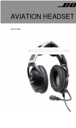 Bose Aviation Headset X Manual del usuario