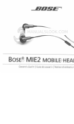 Bose IE2 オーナーズマニュアル