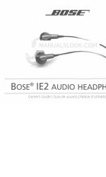 Bose IE2 オーナーズマニュアル