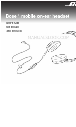 Bose Mobile On-Ear Headset Manual del usuario