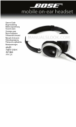 Bose Mobile On-Ear Headset Panduan Pemilik