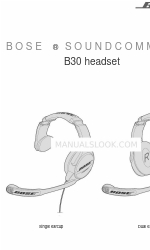 Bose SOUNDCOMM B30 Manual do Proprietário