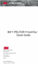 3M PELTOR ComTac VI クイックマニュアル