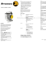 Dromex HHA CARRIER Snelstarthandleiding