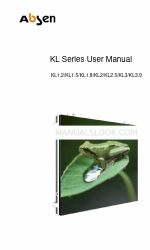 Absen KL1.8 Manual do utilizador